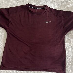 Nike Women’s Burgundy Long Sleeve Tee